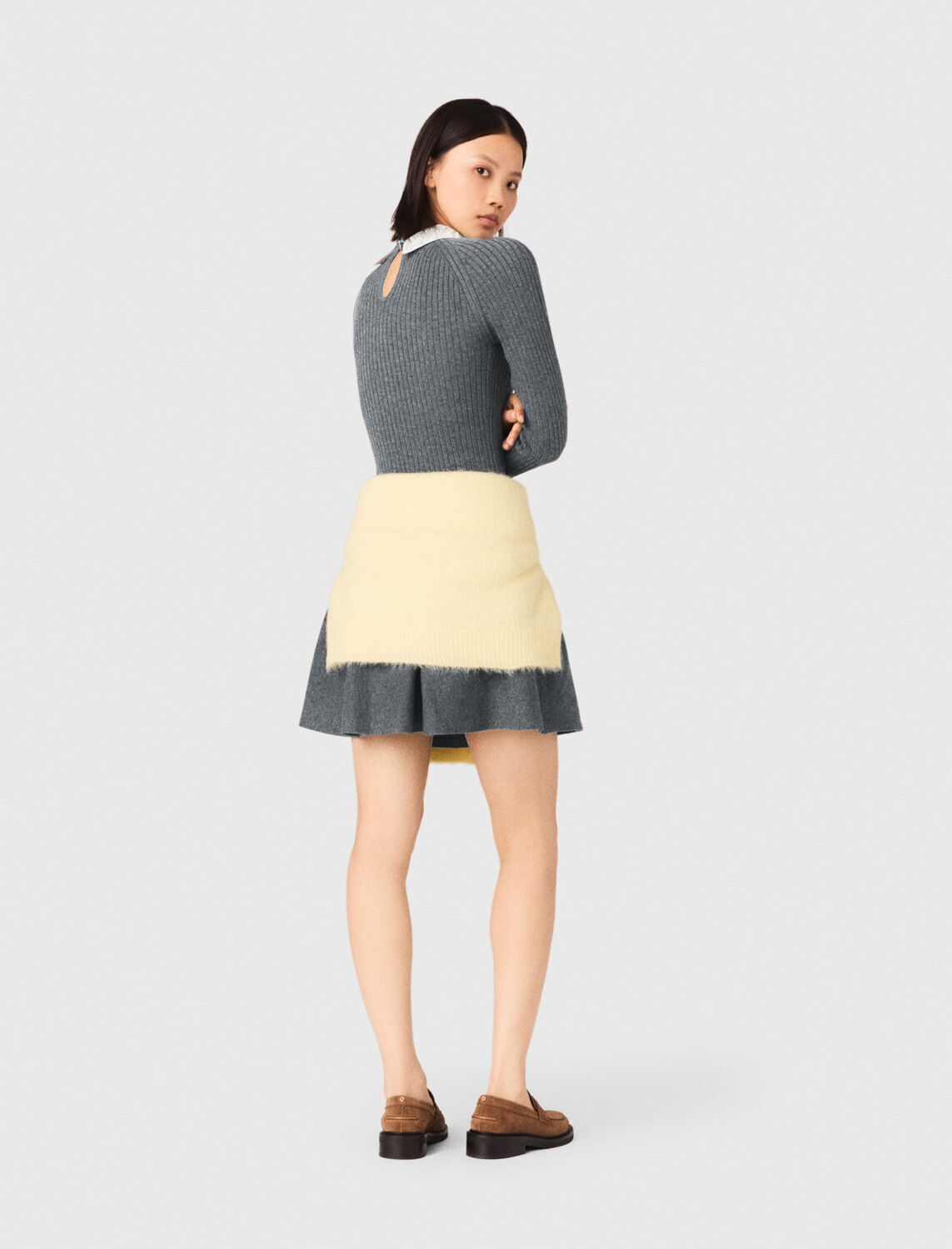 maje : Dresses 顏色 灰色/GREY