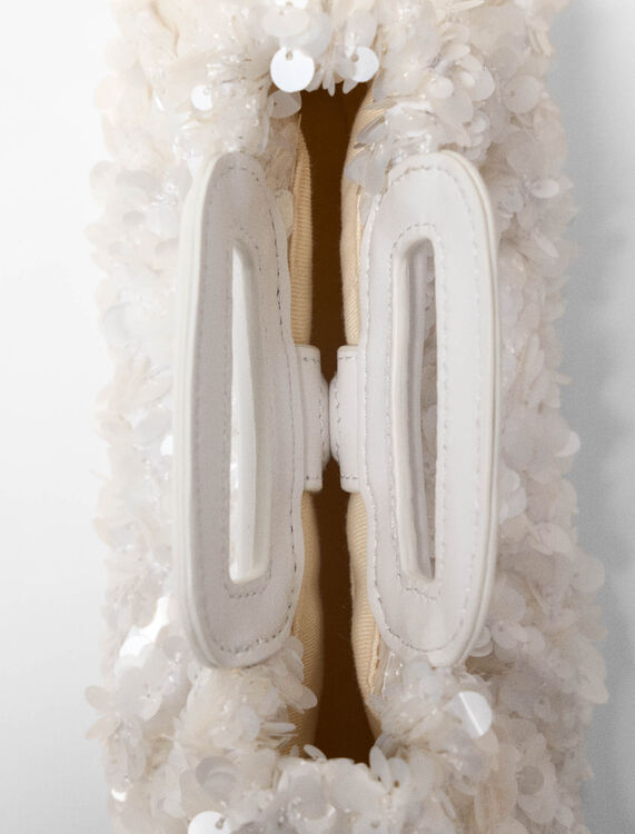 Milpli mini sequin clutch -  - MAJE