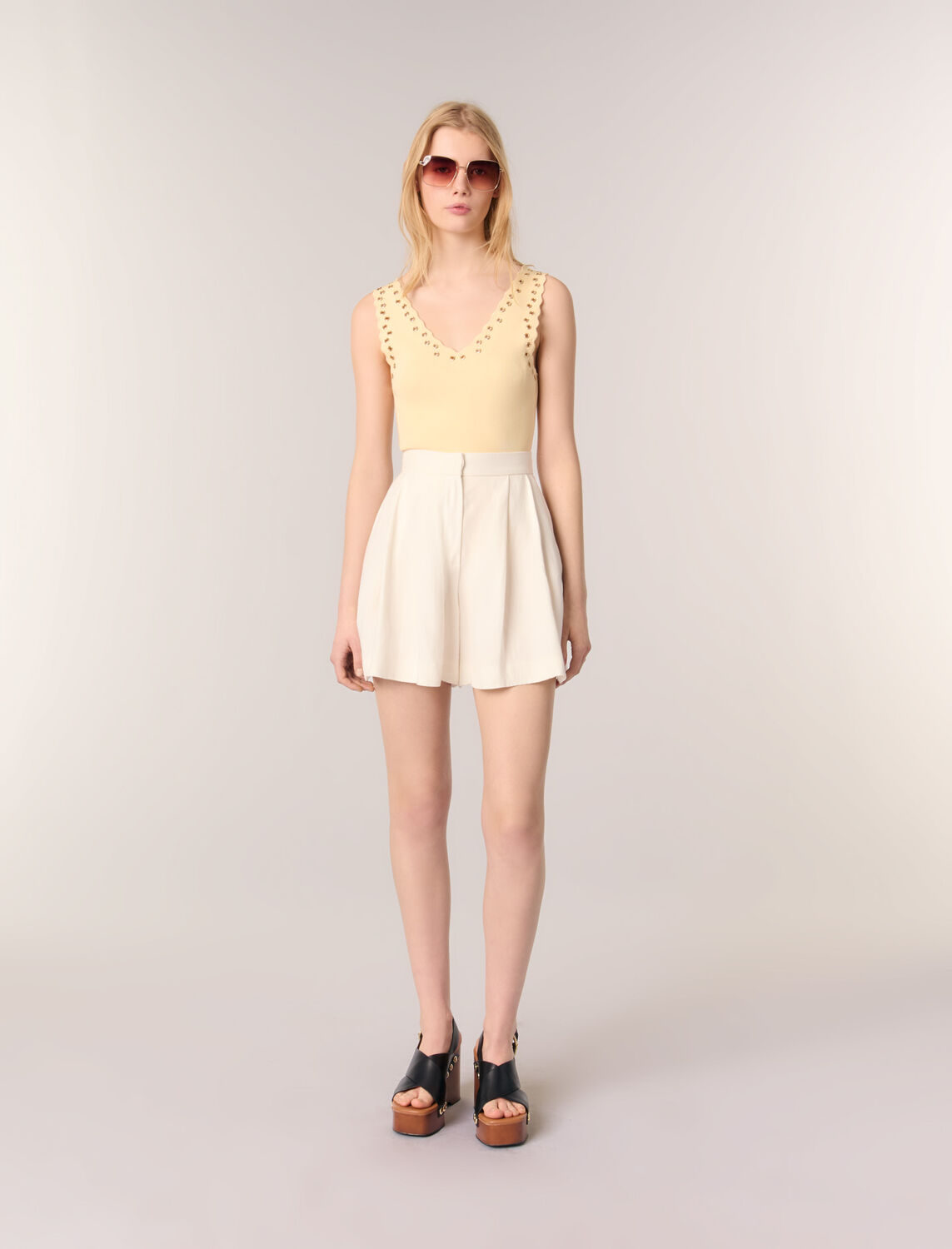 Flowing shorts - Skirts & Shorts - MAJE