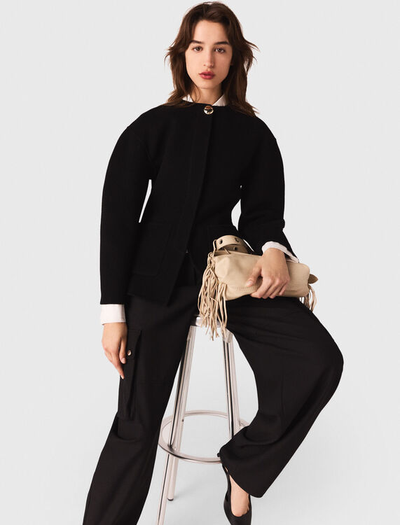 Double-faced coat - Blazers & Jackets - MAJE