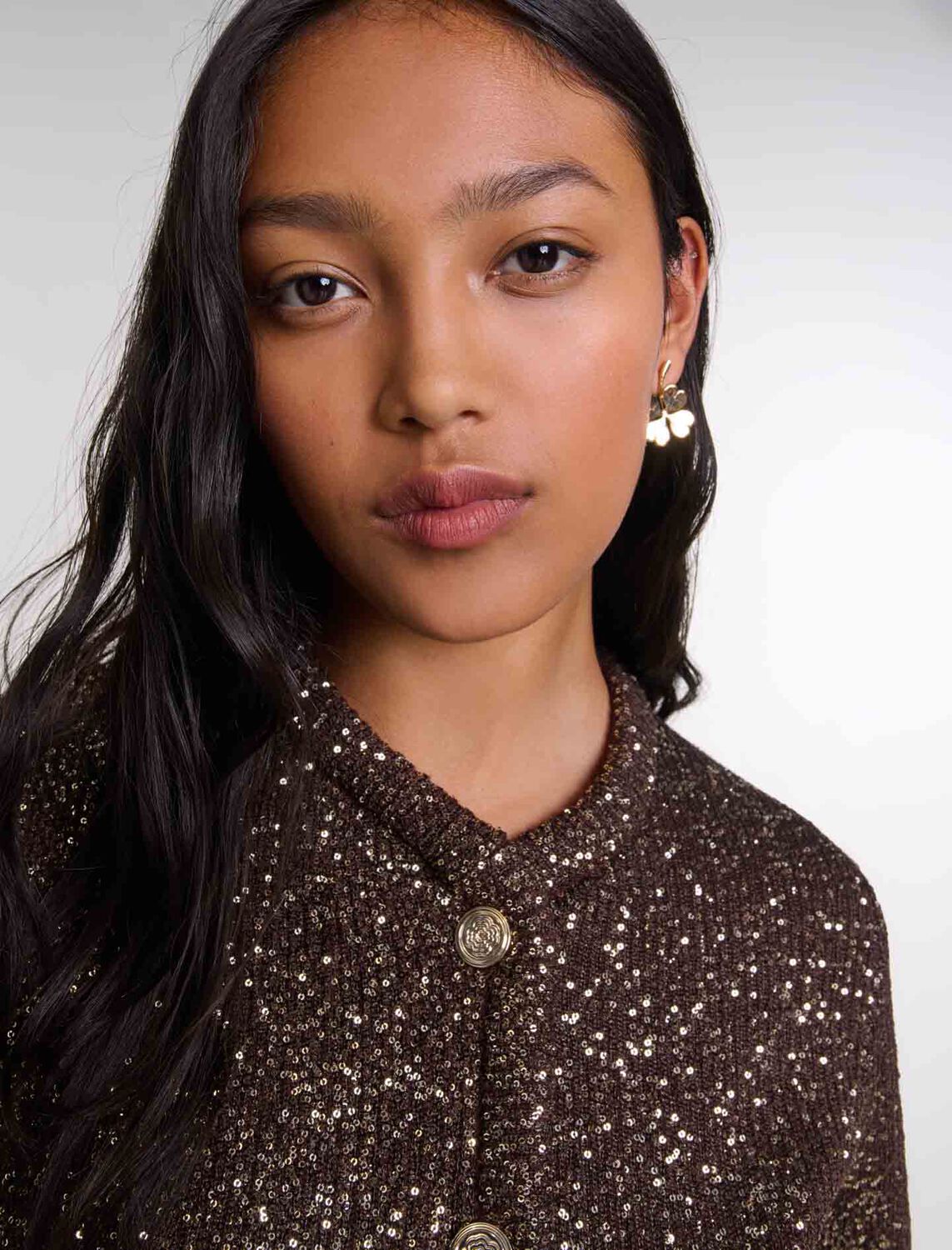 Sequinned cardigan : Fall-Winter Collection color 