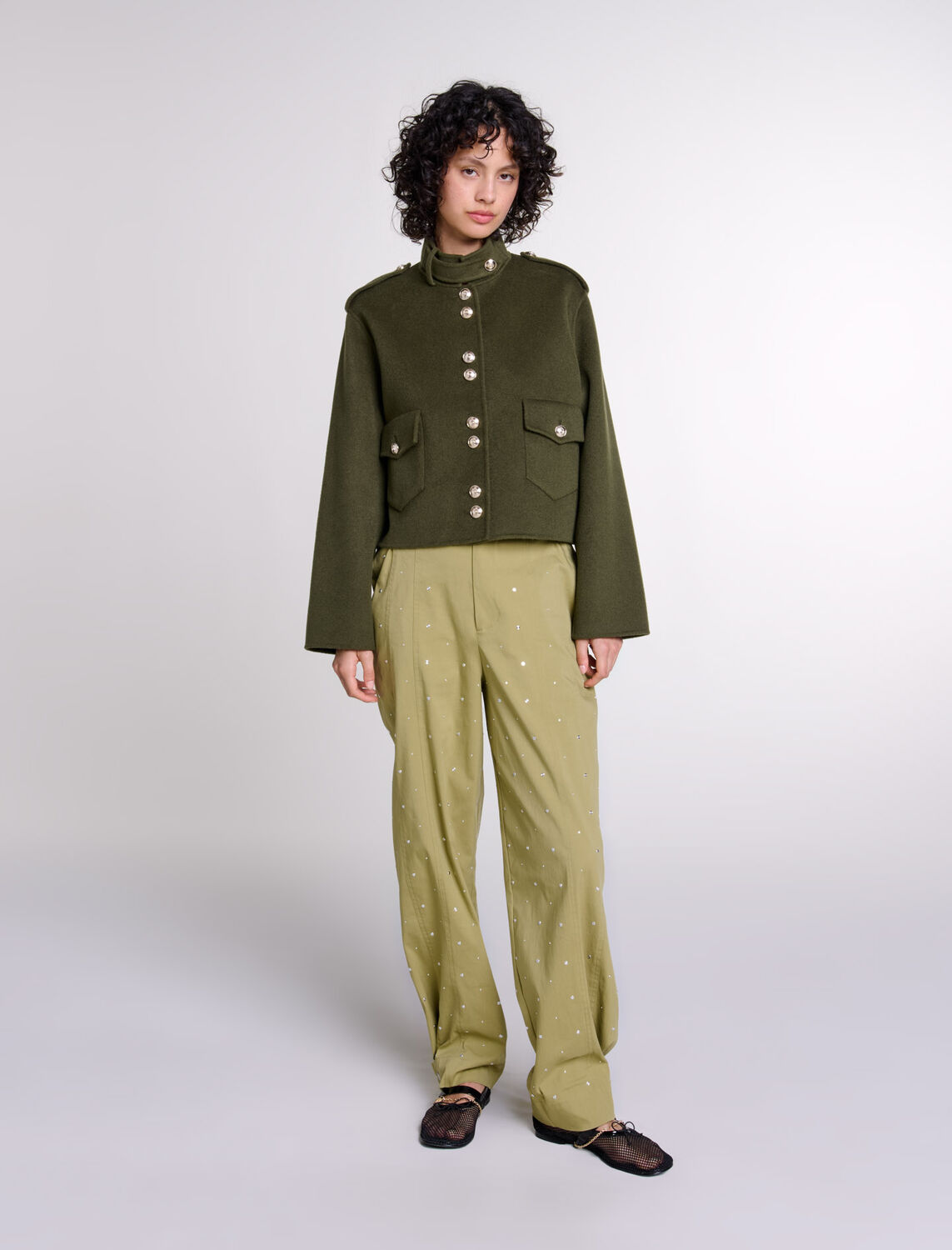 Double-sided jacket - Fall-Winter Collection - MAJE