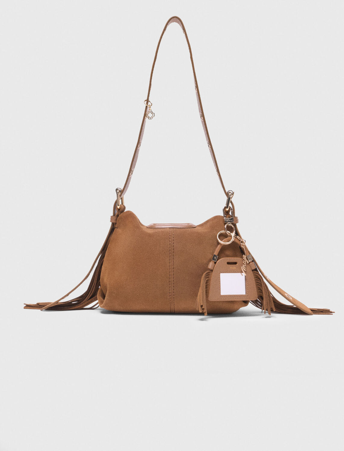 Miss M mini mirror bag charm -  - MAJE