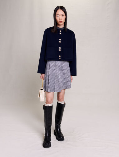 maje : readytowear-blazers 顏色 深蓝色/NAVY