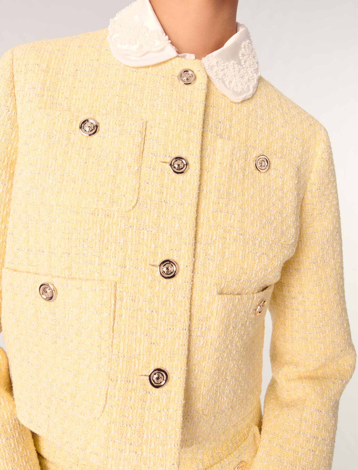 Maje : readytowear-blazers 顏色 黄色/YELLOW