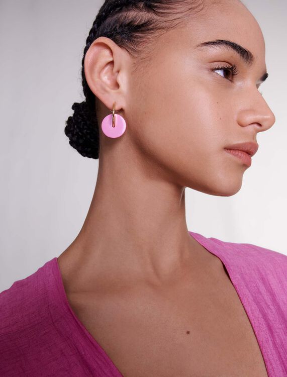 Enameled earrings - Jewelry - MAJE
