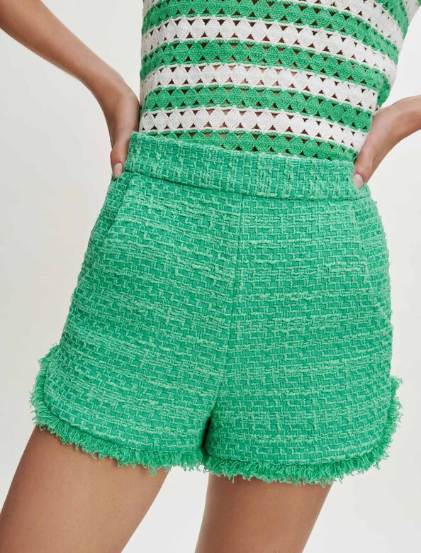 Tweed shorts : Skirts & Shorts color 