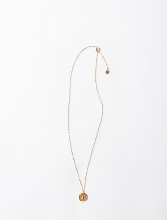 Ma puce gold-plated necklace - Other Accessories - MAJE