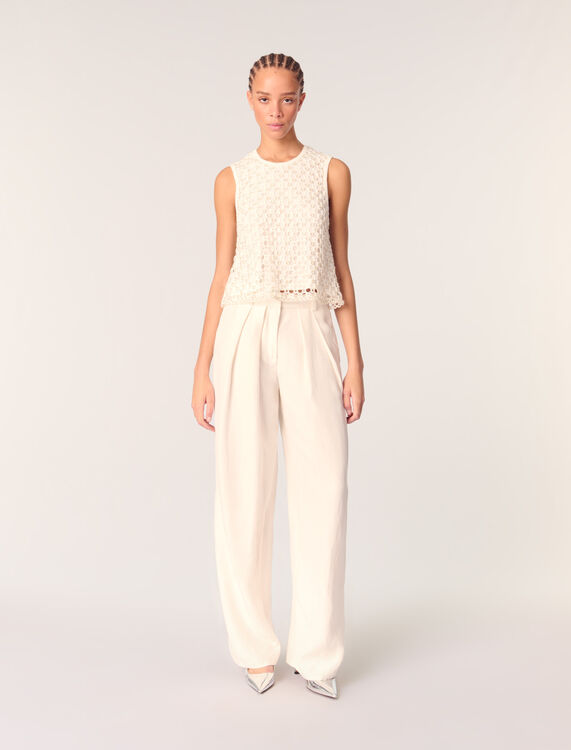 maje : Tops 顏色 白色/WHITE