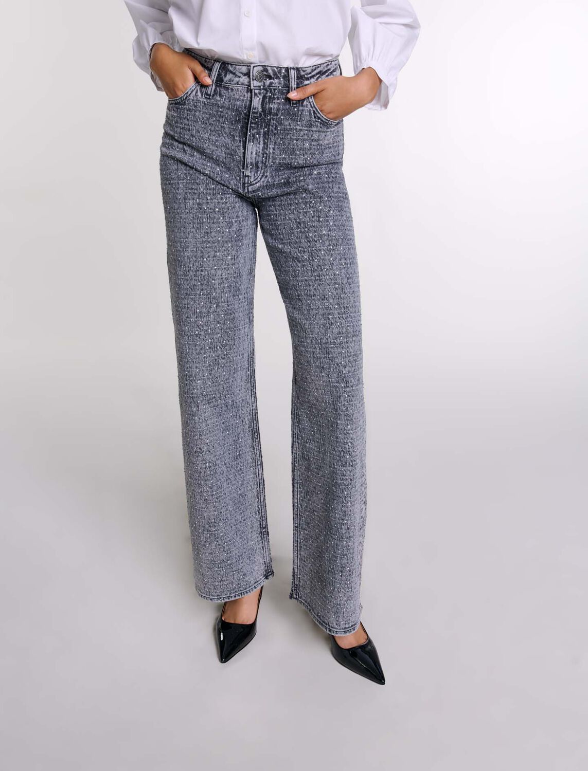maje : Trousers & Jeans 顏色 
