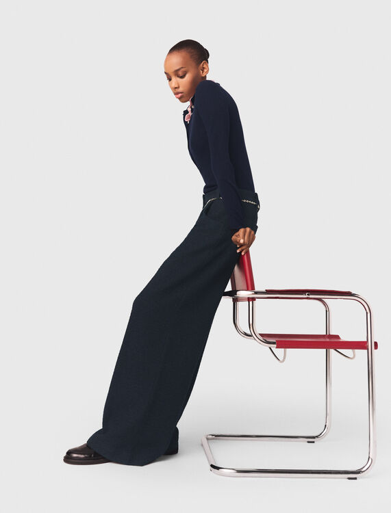 Tweed trousers - Trousers & Jeans - MAJE