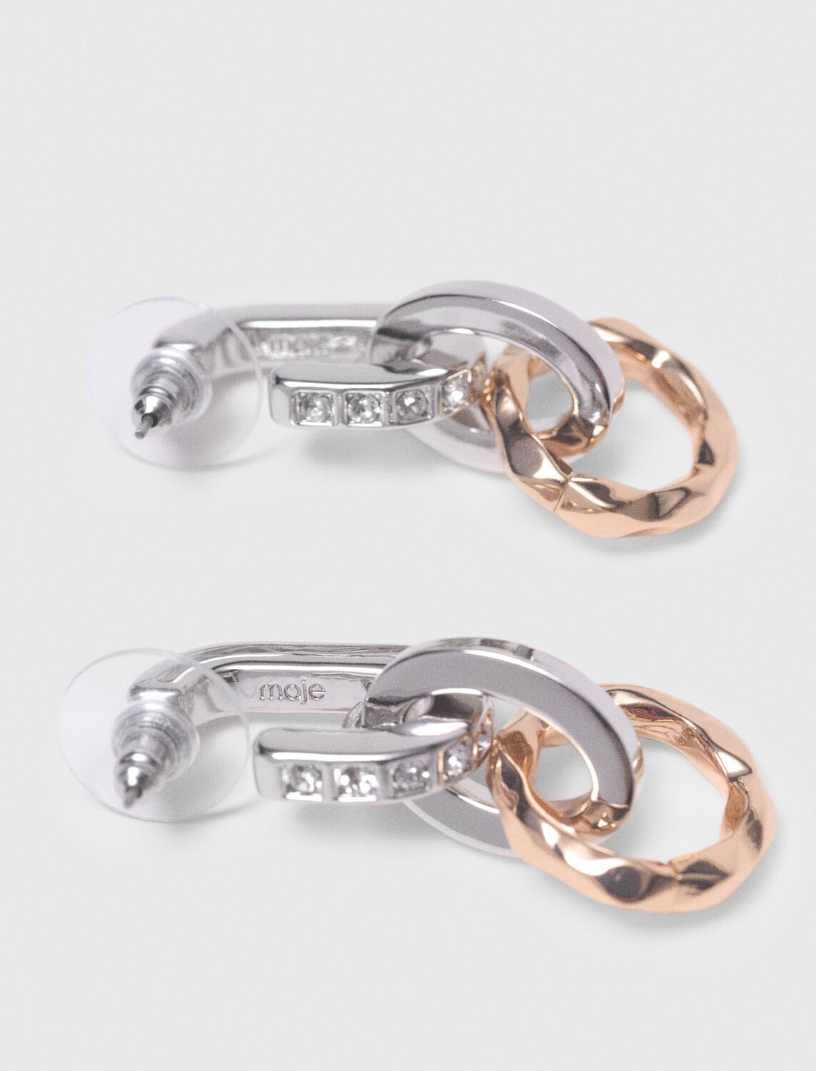 Link earrings - Jewelry - MAJE