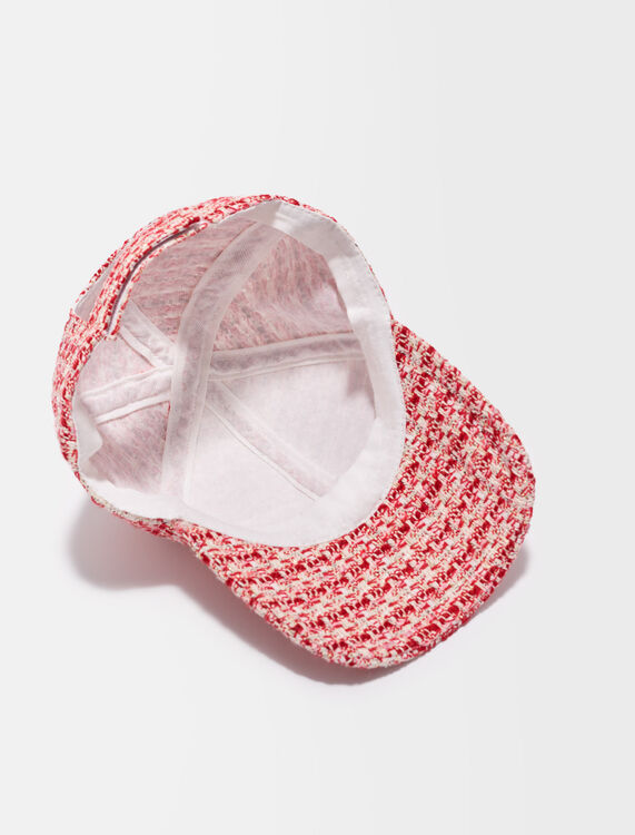 Tweed-style baseball cap - Other Accessories - MAJE