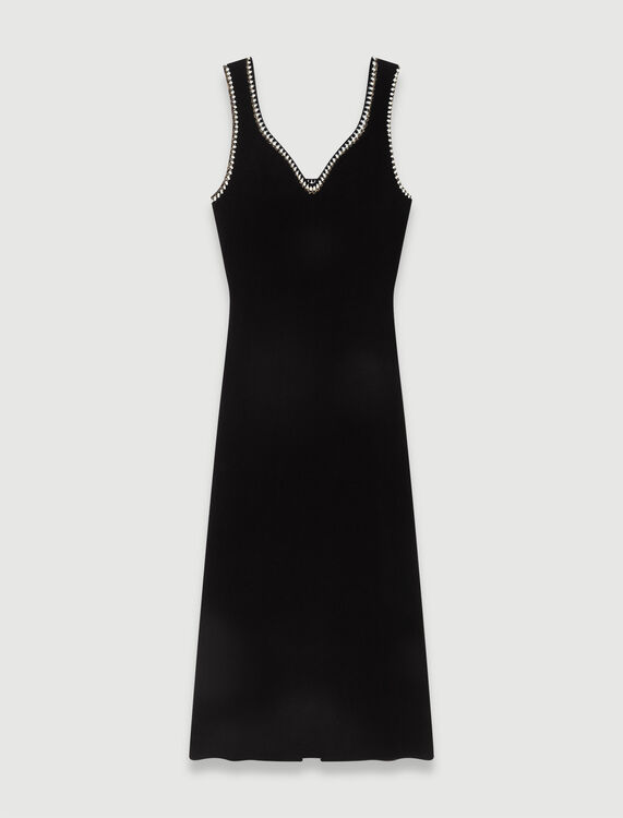 Knit maxi dress - Dresses - MAJE