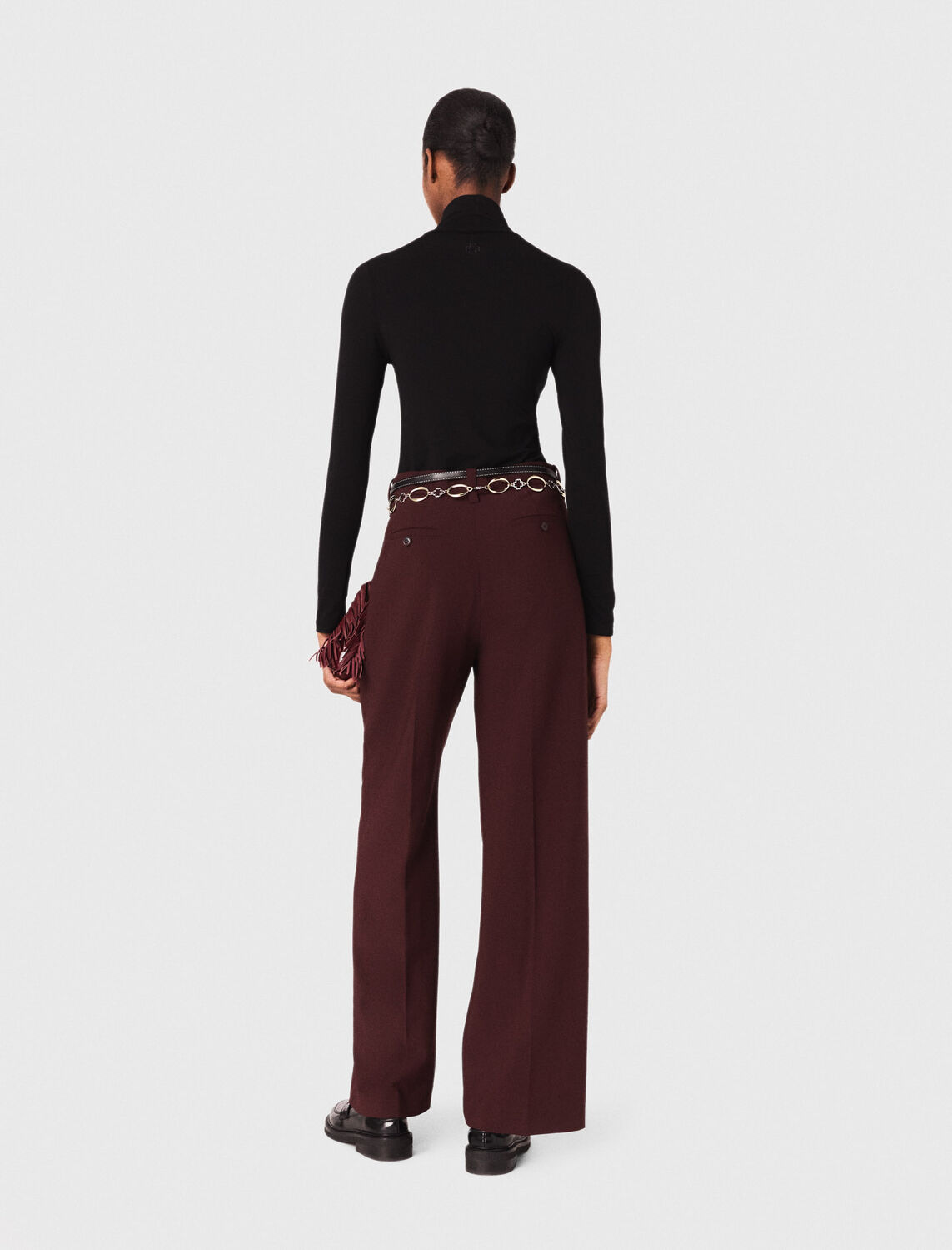 Long-sleeved top : T-Shirts color Black