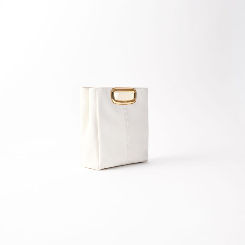 Mini M Skin bag with golden chain : Bags color 