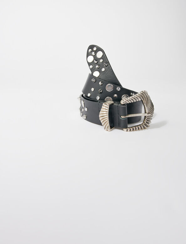 Studded belt : Belts color Black