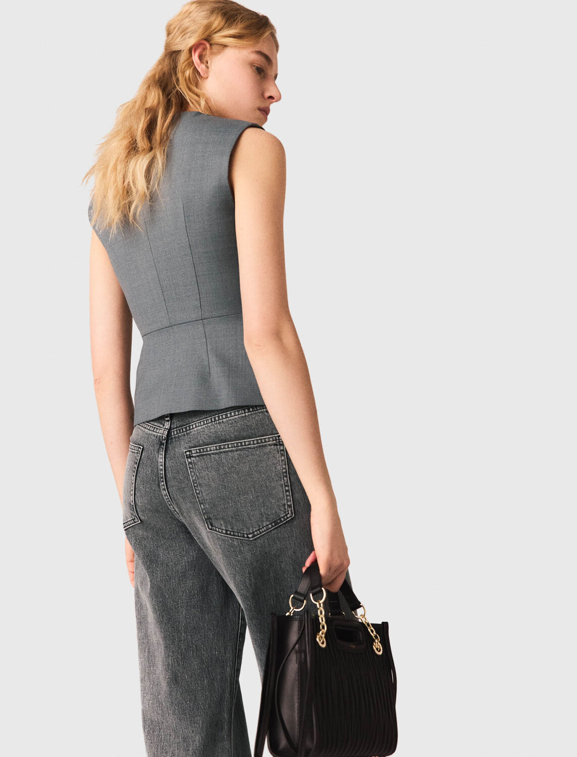 Jewel-button tailored jacket - Tops - MAJE