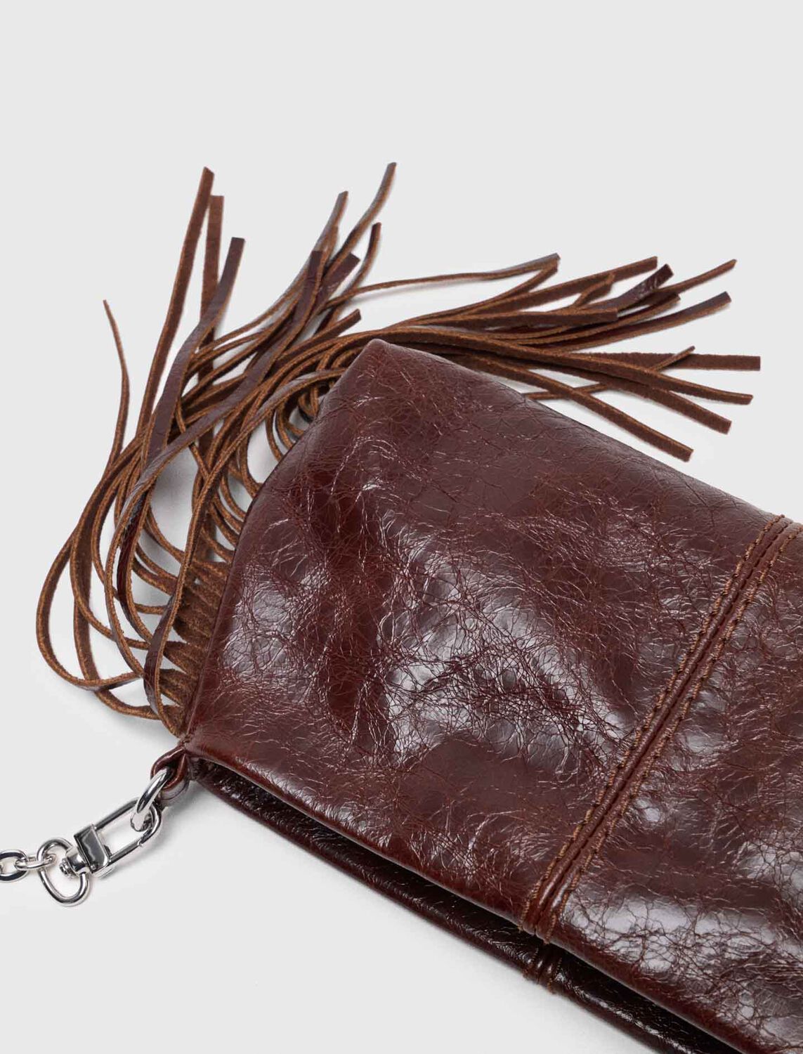 maje : Small leather goods color Dark brown