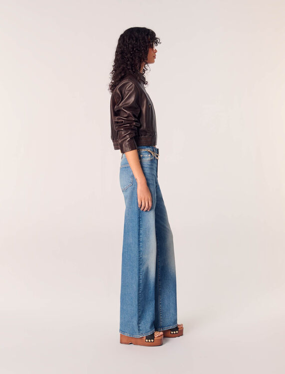 Vintage leather jacket - Blazers & Jackets - MAJE