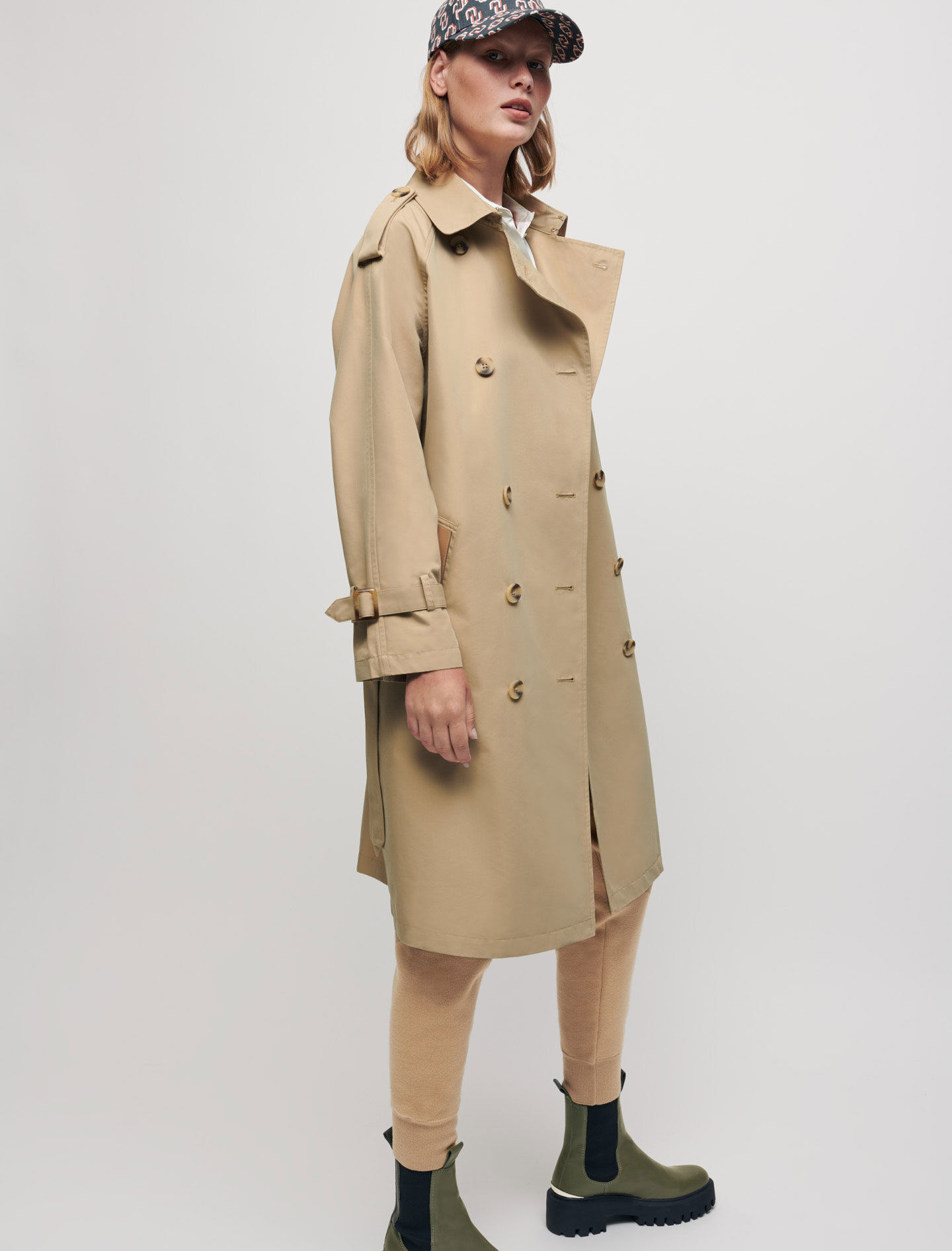 Maje Trench Coat 2024 www.alhudapk