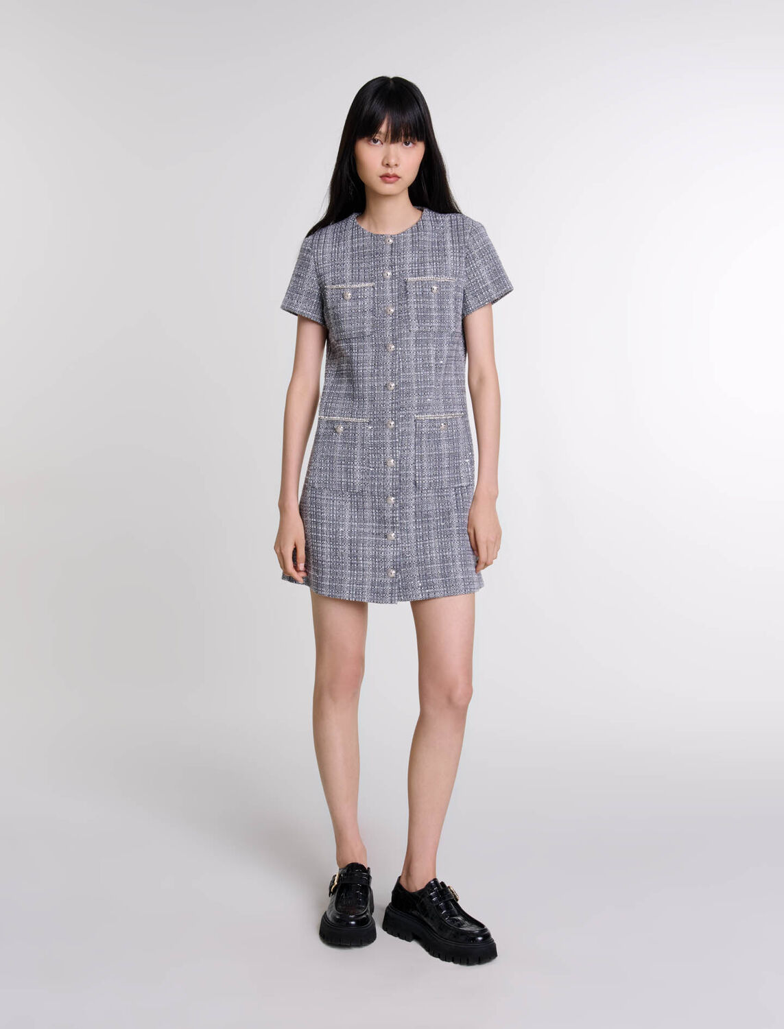 Tweed dress - Fall-Winter Collection - MAJE