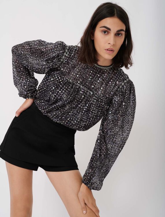 Sequin top - The Mood - MAJE