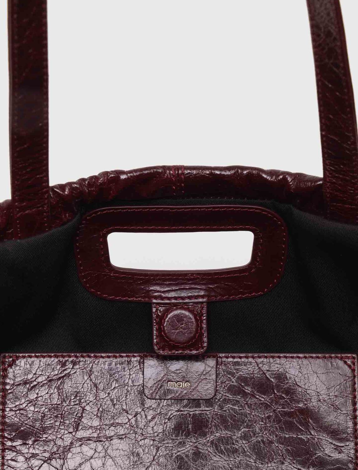 maje : M Bag 顏色 黑色/BLACK