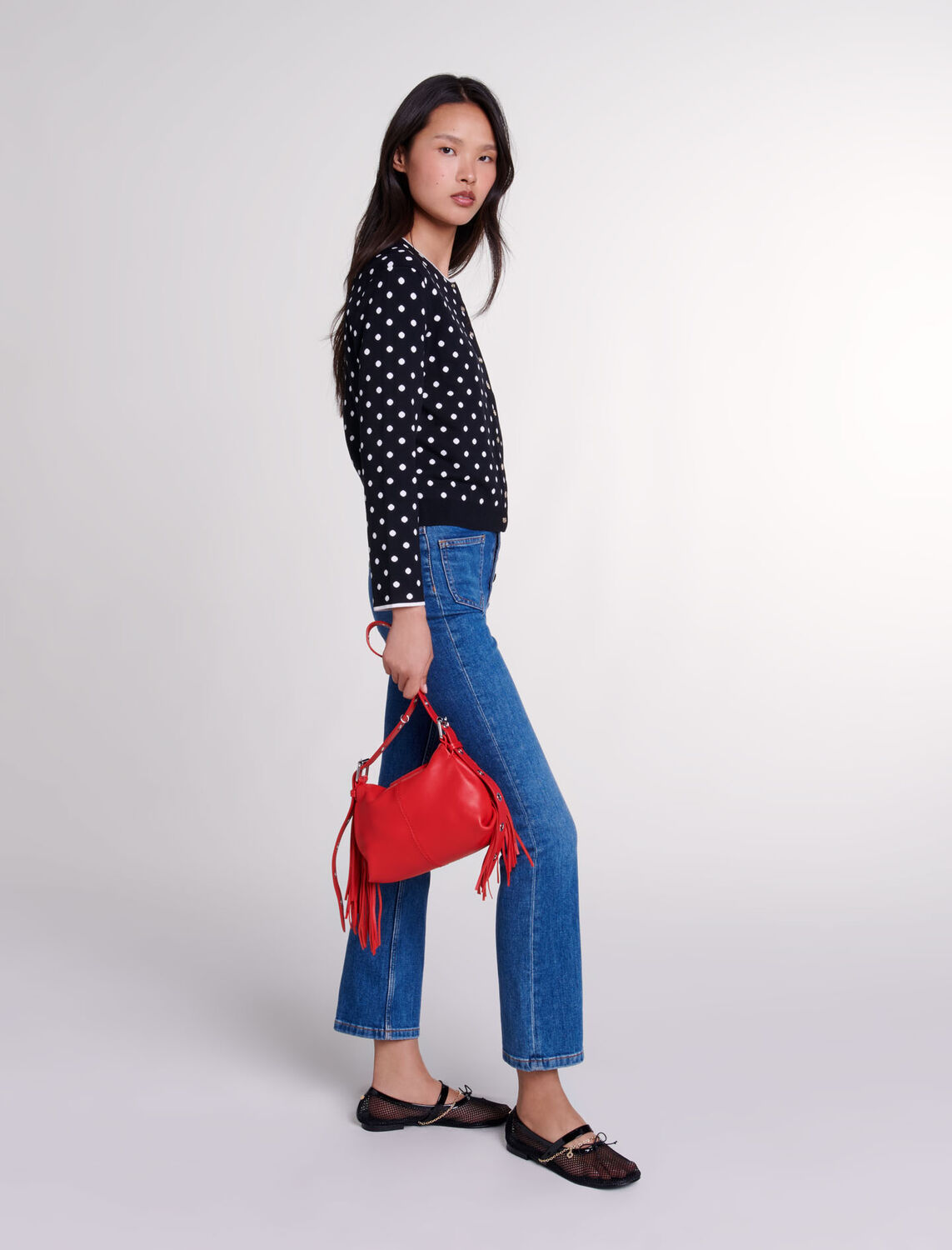 Fancy knit cardigan - Fall-Winter Collection - MAJE