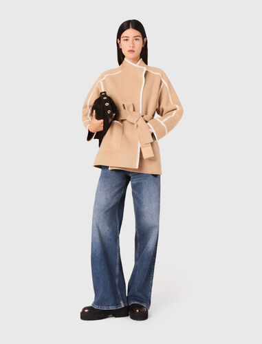 maje : Coats & Jackets 顏色 驼色/CAMEL