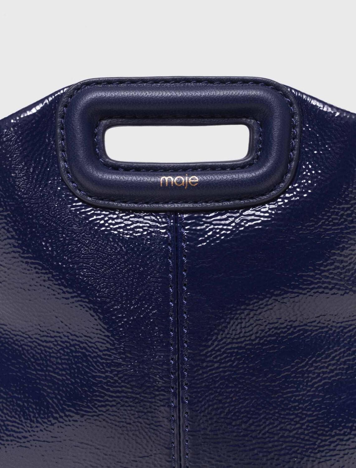 Naplak leather Miss M Mini bag -  - MAJE