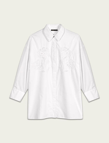 maje : Shirts 顏色 白色/WHITE