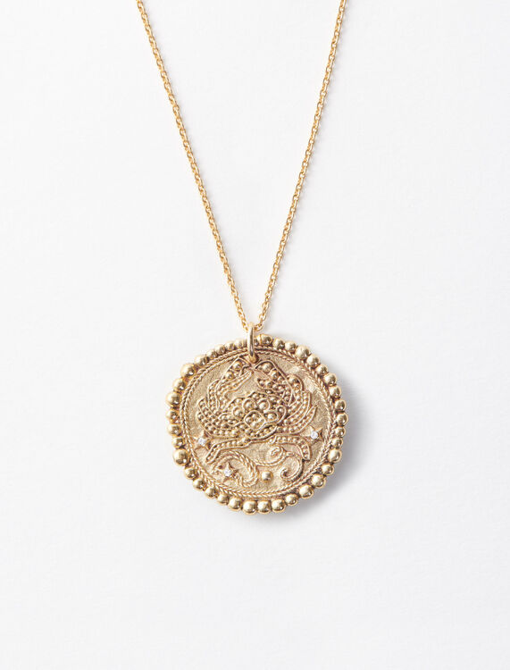 Cancer zodiac sign necklace - Other Accessories - MAJE