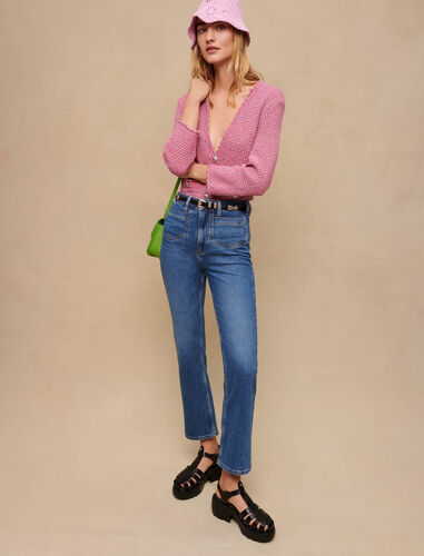Maje : Trousers & Jeans 顏色 浅蓝色/LIGHT BLUE