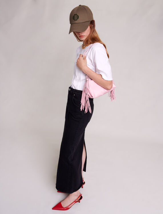 Long denim skirt - Skirts & Shorts - MAJE