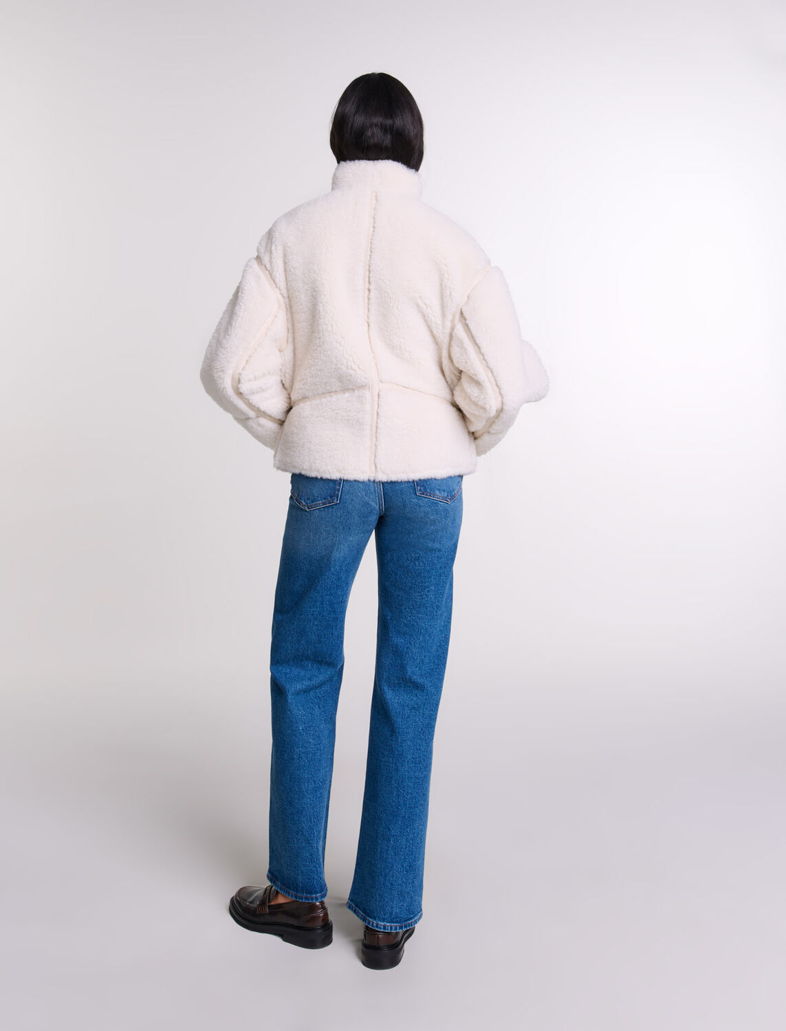 Short faux fur coat - Fall-Winter Collection - MAJE