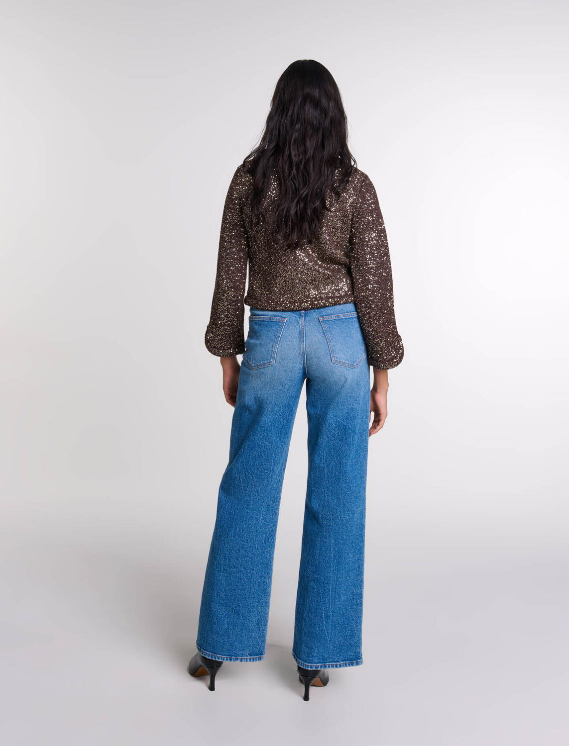 Sequinned cardigan - Fall-Winter Collection - MAJE