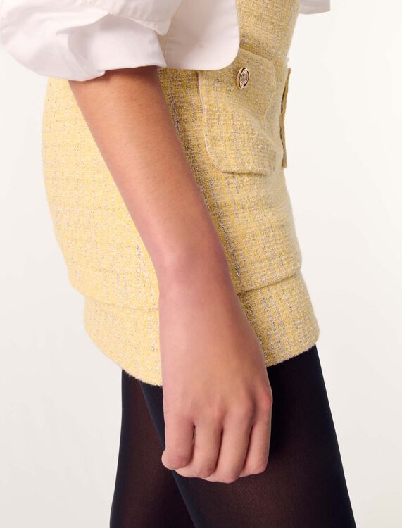 Tweed mini skirt - Skirts & Shorts - MAJE