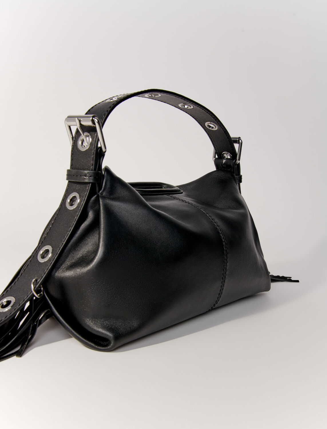 maje : M Bag 顏色 黑色/BLACK
