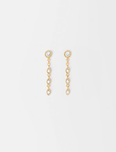 Drop earrings : Jewelry color Gold