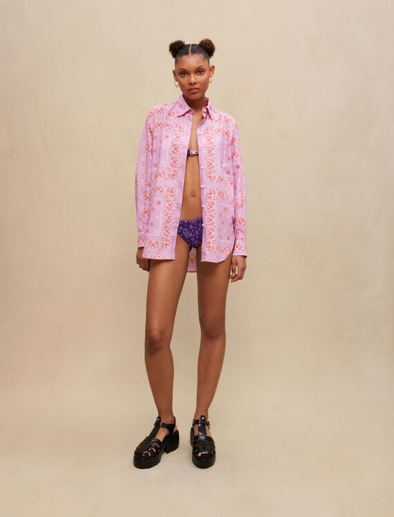 Paisley print shirt - Shirts - MAJE