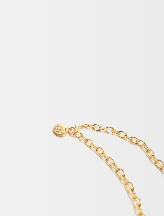 Maje Clover pearl necklace - Other Accessories - MAJE