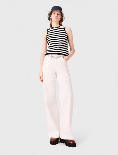 maje : Tops color White/Navy