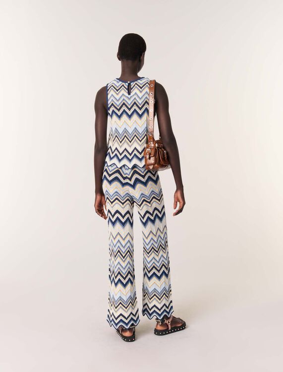 Crochet trousers - Trousers & Jeans - MAJE