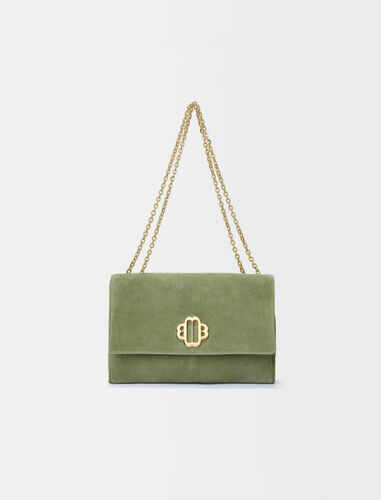 Suede chain bag : 50% Off color olive