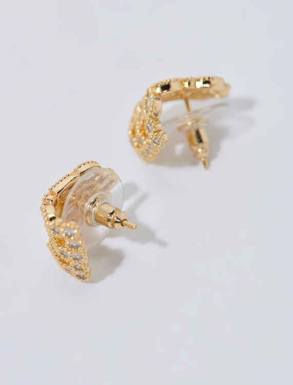 Rhinestone earrings - Jewelry - MAJE