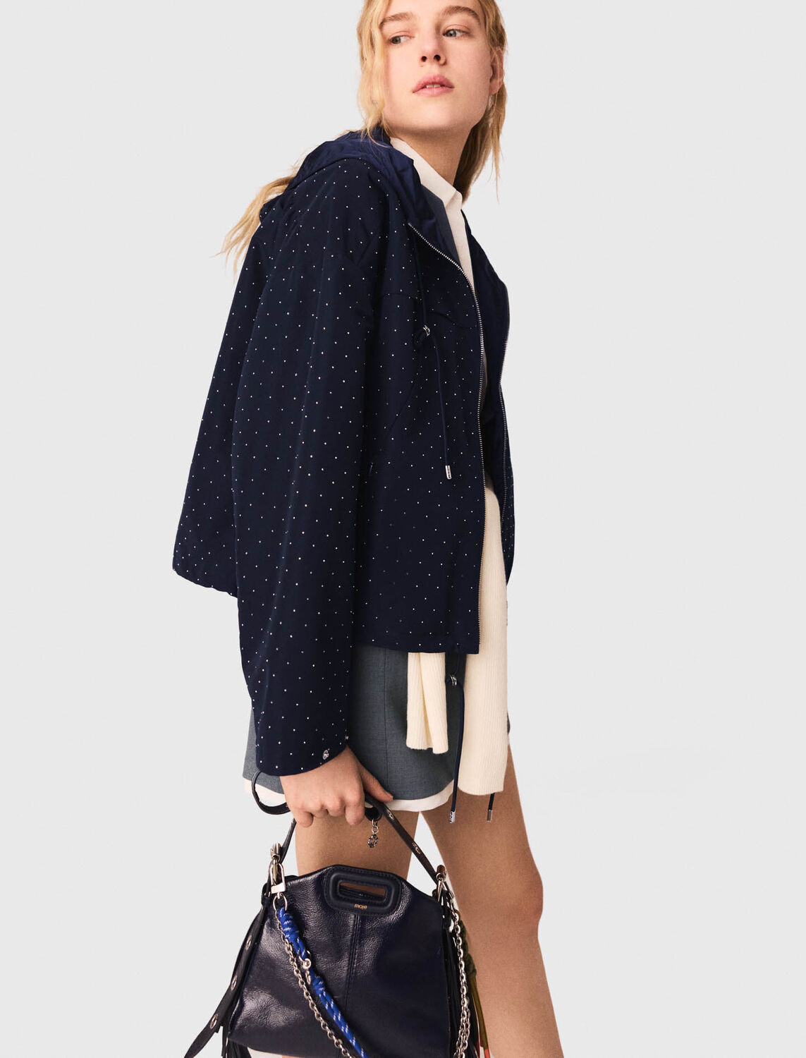 maje : readytowear-blazers 顏色 深蓝色/NAVY