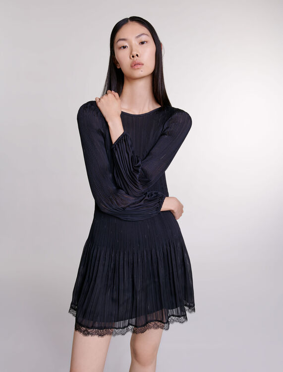 Short pleated dress - Dresses - MAJE