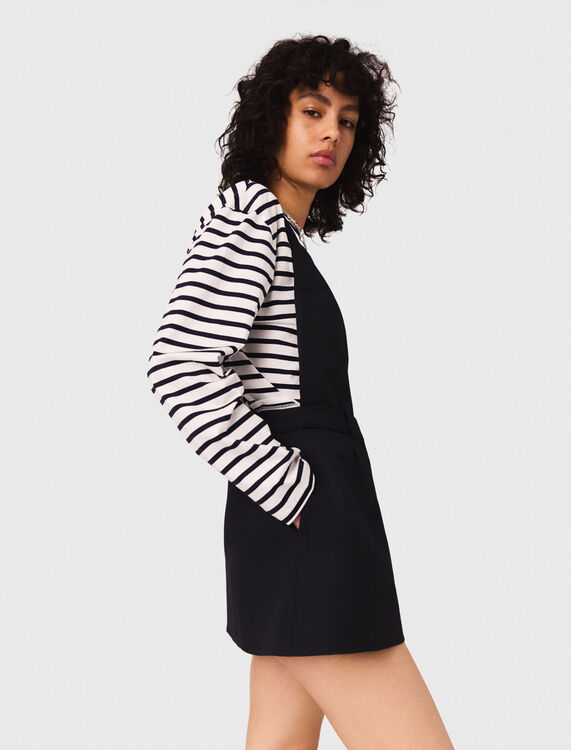 Pinafore strap dress - Dresses - MAJE