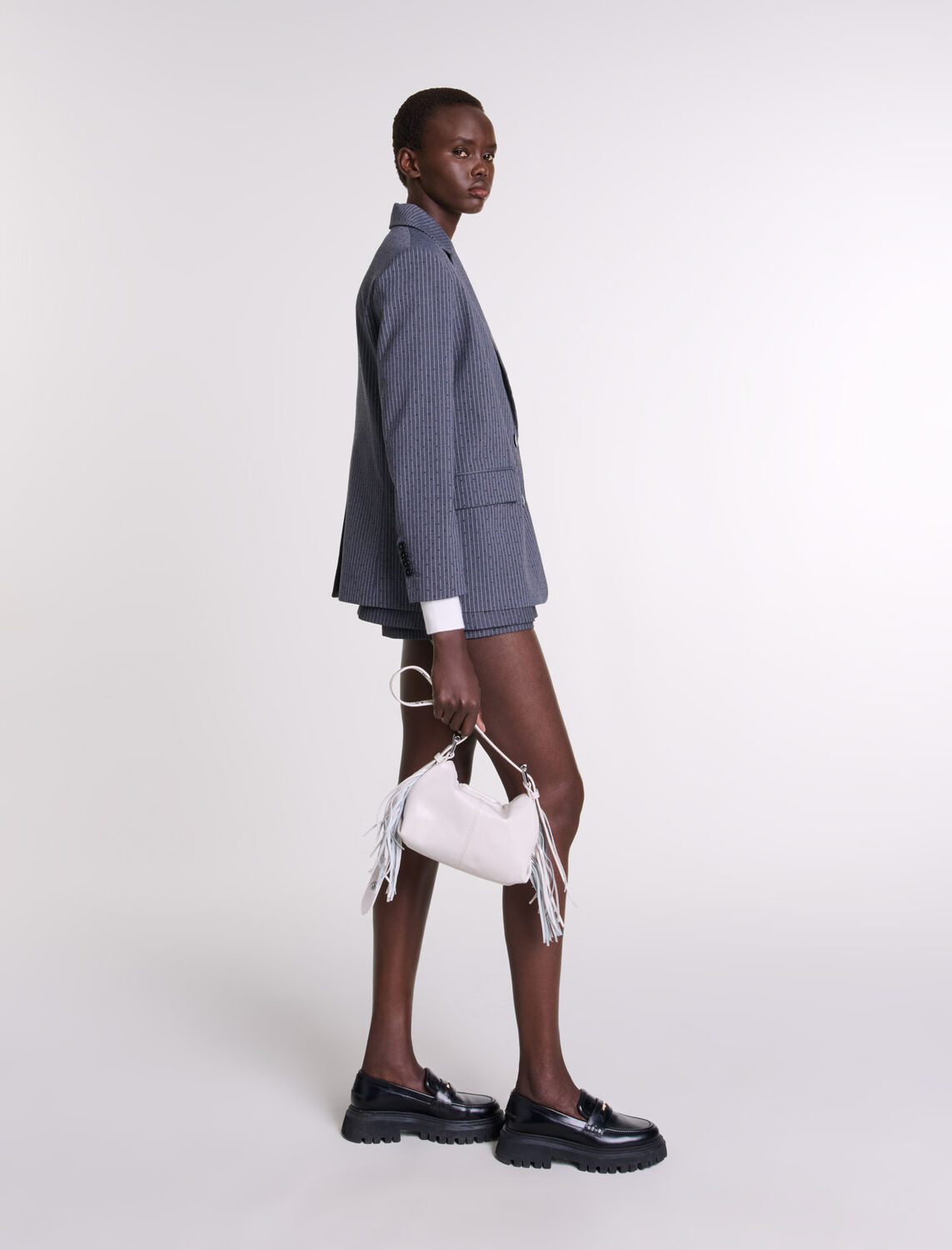 Rhinestone suit jacket - Fall-Winter Collection - MAJE